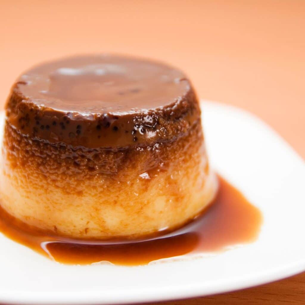 flan catalan spécialités culinaires catalanes Sainte-Marie-la-Mer camping de la plage