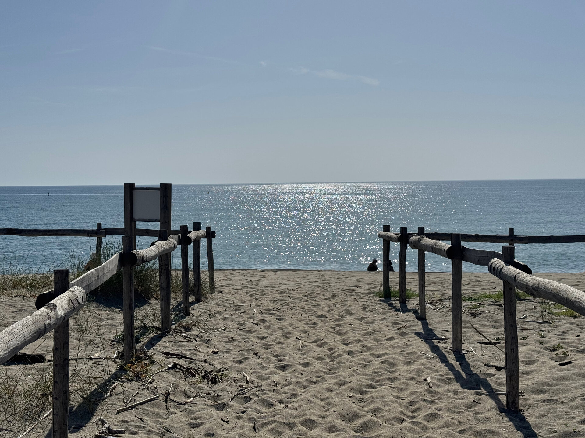 Les Rives Bleues — trois appartements face à la mer 5 Accès direct à la plage à Sainte-Marie-la-Mer